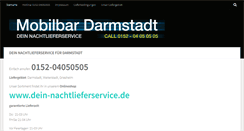 Desktop Screenshot of mobilbar-darmstadt.de