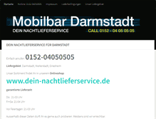 Tablet Screenshot of mobilbar-darmstadt.de